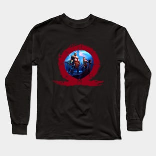 God Of War - The Boat In The Ring Long Sleeve T-Shirt